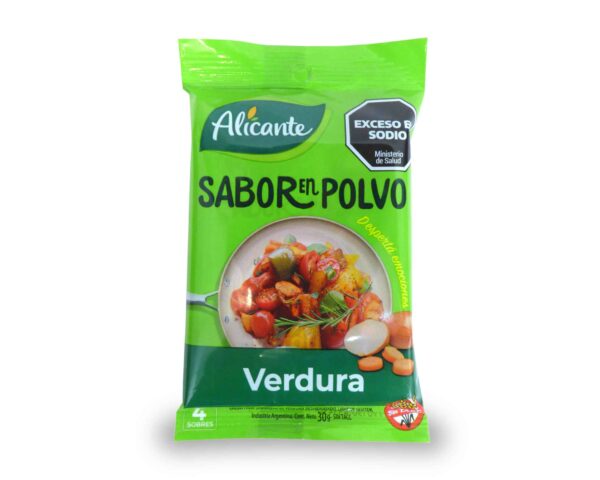 CALDO ALICANTE SABOR POLVO VERD.30gr.