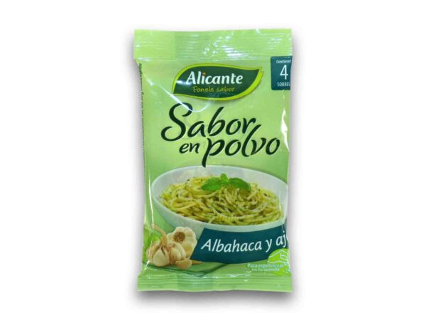 CALDO ALICANTE SABOR POLVO ALB./AJO 30gr.