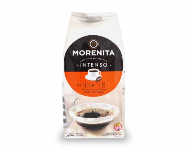 CAFE LA MORENITA MOL.INTENSO POCH 250gr