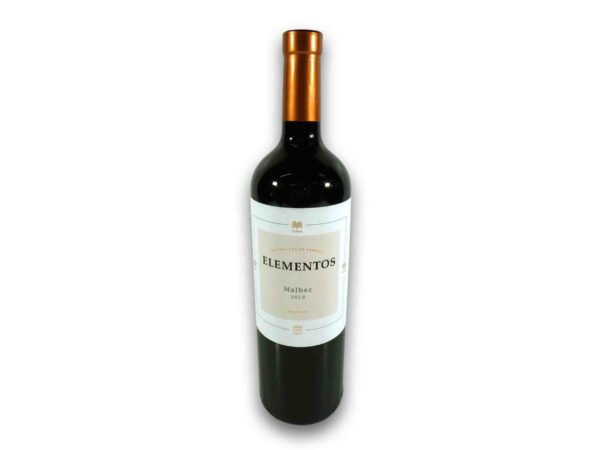 VINO ELEMENTOS MALBEC 750ml.