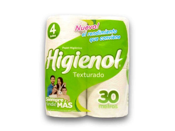PAPEL HIG.HIGIENOL TEXTURADO 4x30m.