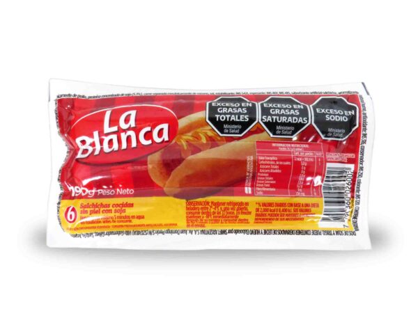 SALCHICHA LA BLANCA 6u.