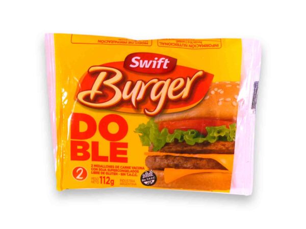 HAMBURGUESA SWIFT DOBLE BURGER 2u.