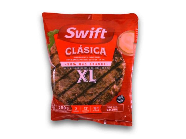 HAMBURGUESA SWIFT CLASICA XL 250gr.