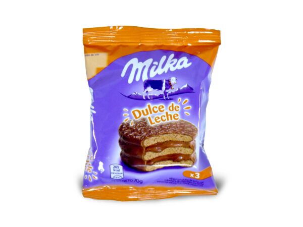ALFAJOR MILKA DULCE DE LECHE 70gr.