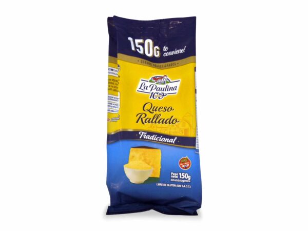 QUESO RALLADO LA PAULINA 150gr.