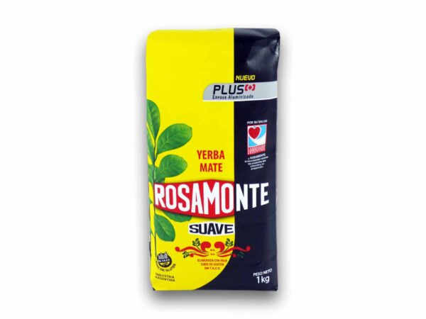 YERBA MATE ROSAMONTE SUAVE PLUS 1kg.