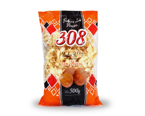 FIDEO 308 NIDO N 4 HUEVO 500gr.