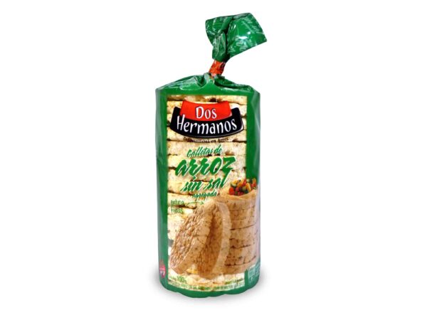 GALLETAS ARROZ D.HERMANOS S/SAL 100gr.