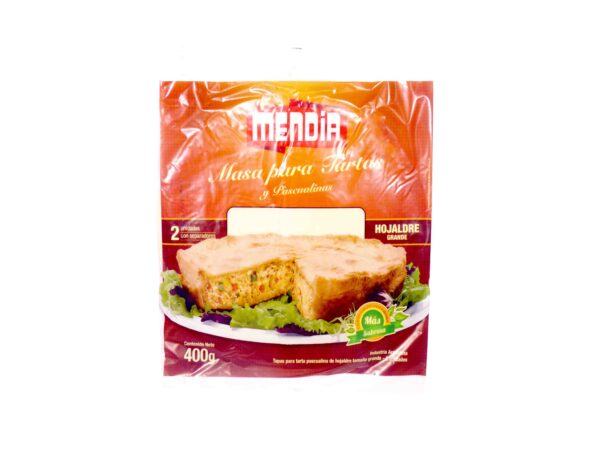 TAPA PASCUALINA MENDIA HOJALDRE x 2u.