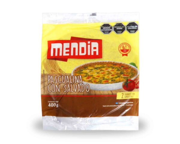 TAPA PASCUALINA MENDIA  C/SALVADO 400gr