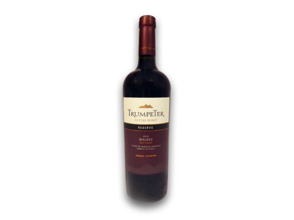 VINO TRUMPETER RESERVE MALBEC 750ml.