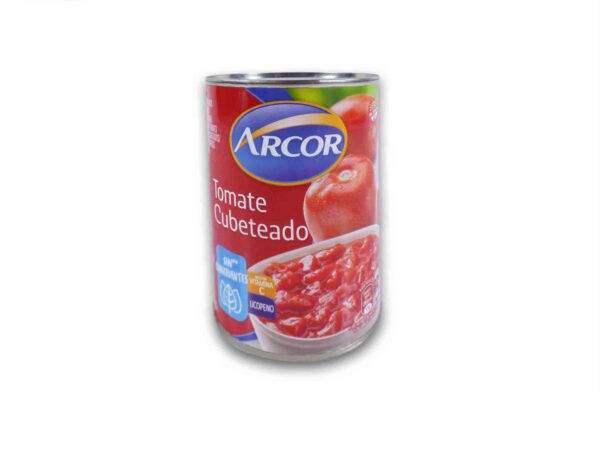 TOMATE ARCOR CUBETEADO 400gr.
