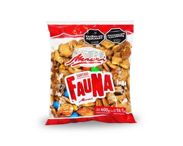 GALLETITAS FAUNA SURTIDAS DULC.400gr.