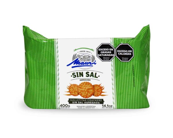 GALLETITAS MAURI CRACK.SIN SAL 400gr.
