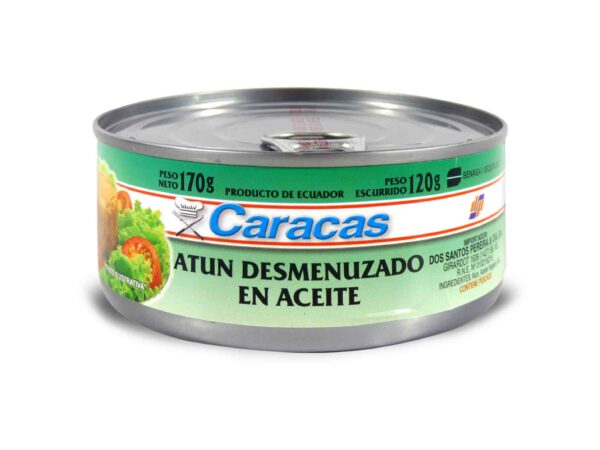 ATUN CARACAS DESM.ACEITE/AGUA 170gr.