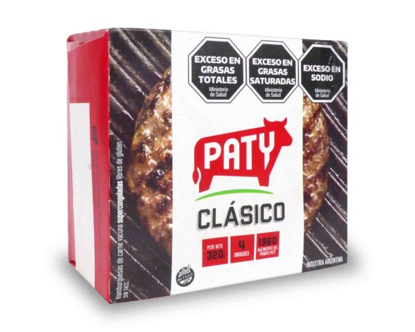 HAMBURGUESA PATY 320 gr.