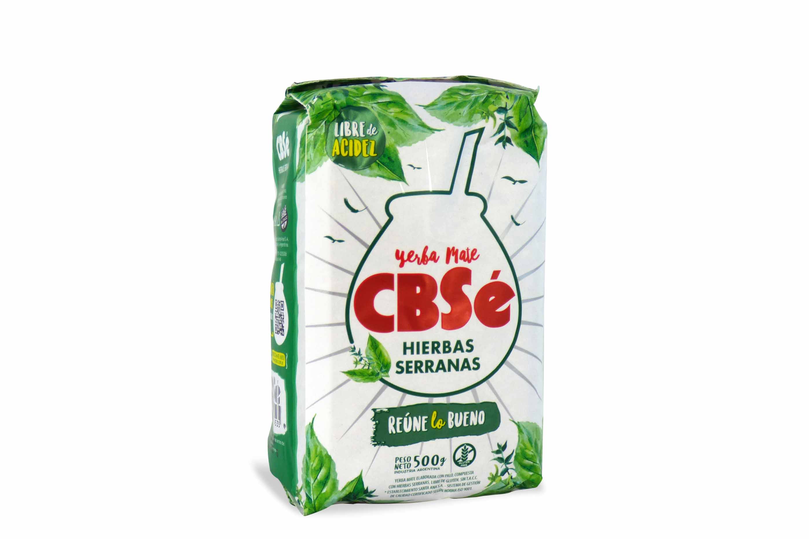 YERBA MATE CBSE HIERBAS SE.COM.500gr.