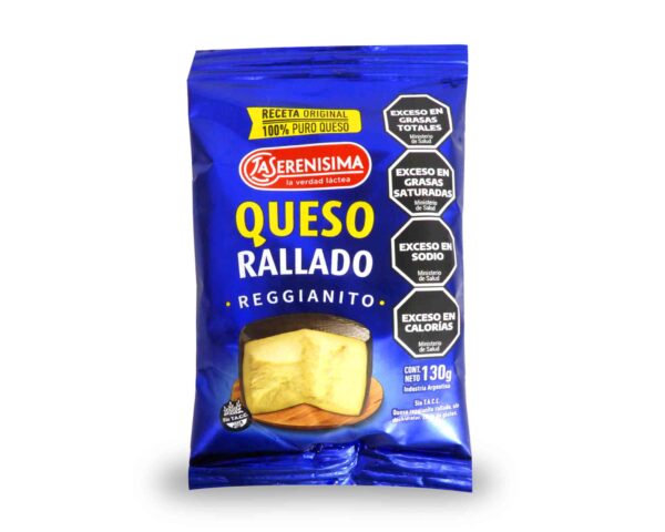 QUESO RALLADO SERENISIMA REGGI.130gr.
