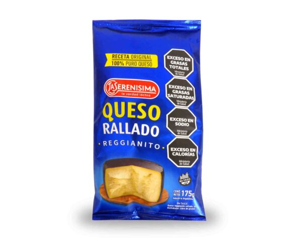 QUESO RALLADO SERENISIMA REGGI.175gr.
