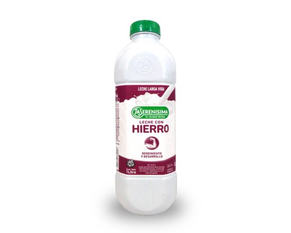 LECHE SERENISIMA C/HIERRO BOT. 1lt