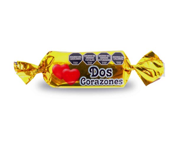 CHOCOLATE FEL FORT DOS CORAZONES 26gr