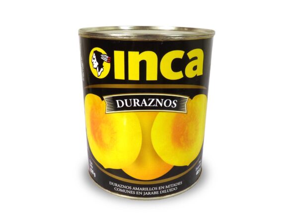 DURAZNOS NATURAL INCA MITADES 820gr.