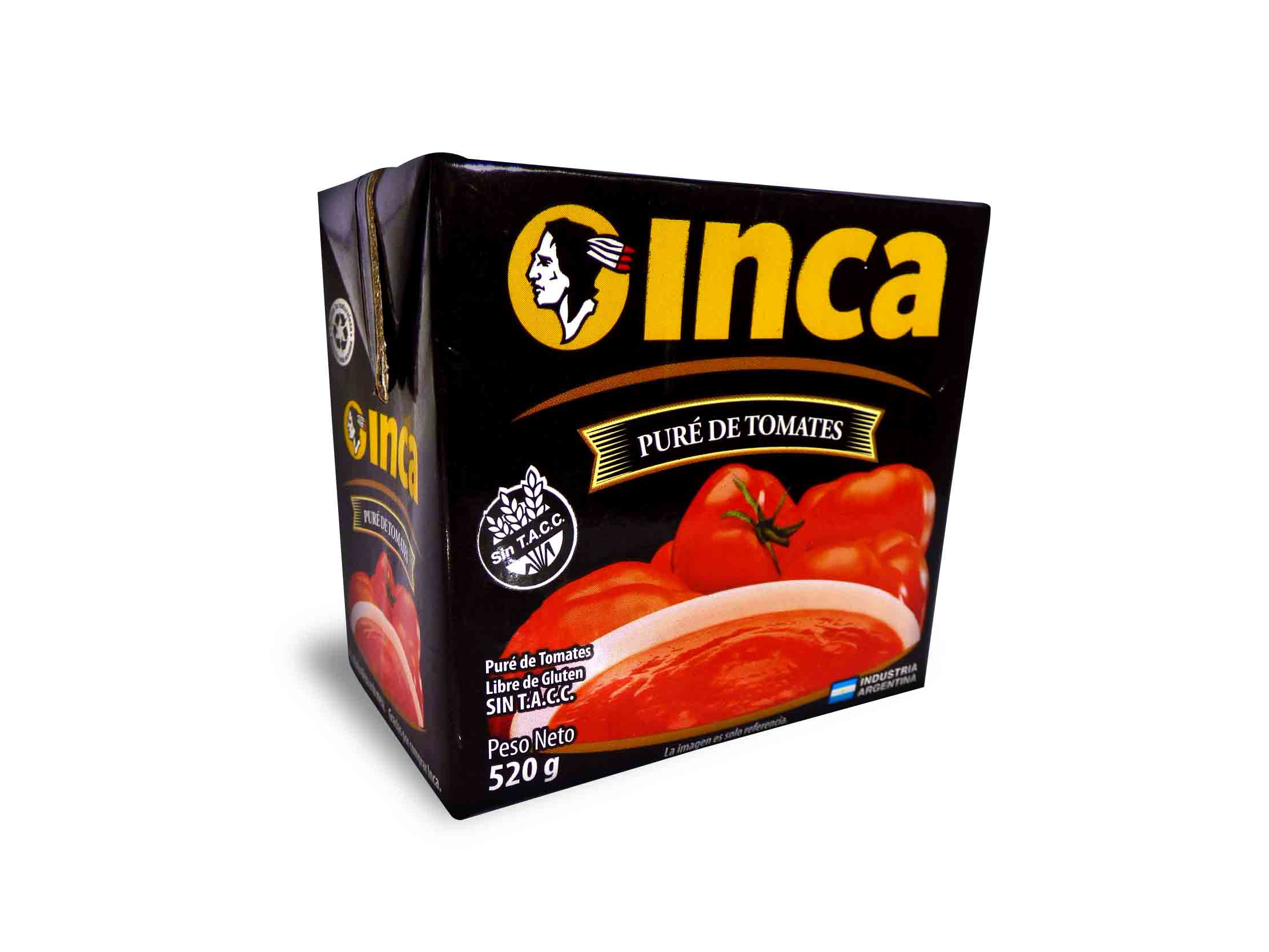 PURE DE TOMATES INCA T/B 520gr.