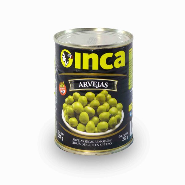 ARVEJAS INCA SECAS REMOJADAS 350gr.