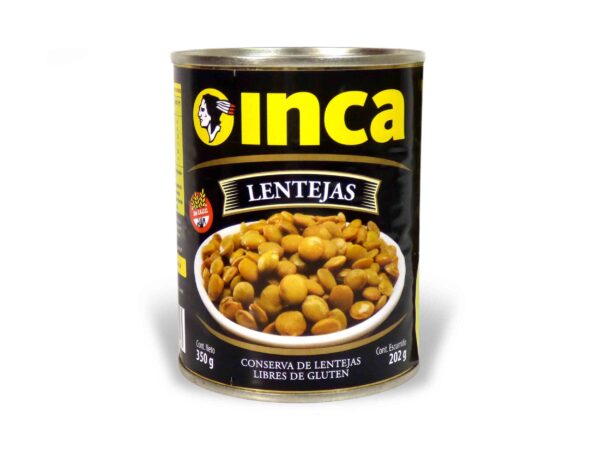 LENTEJAS INCA LATA 350gr.