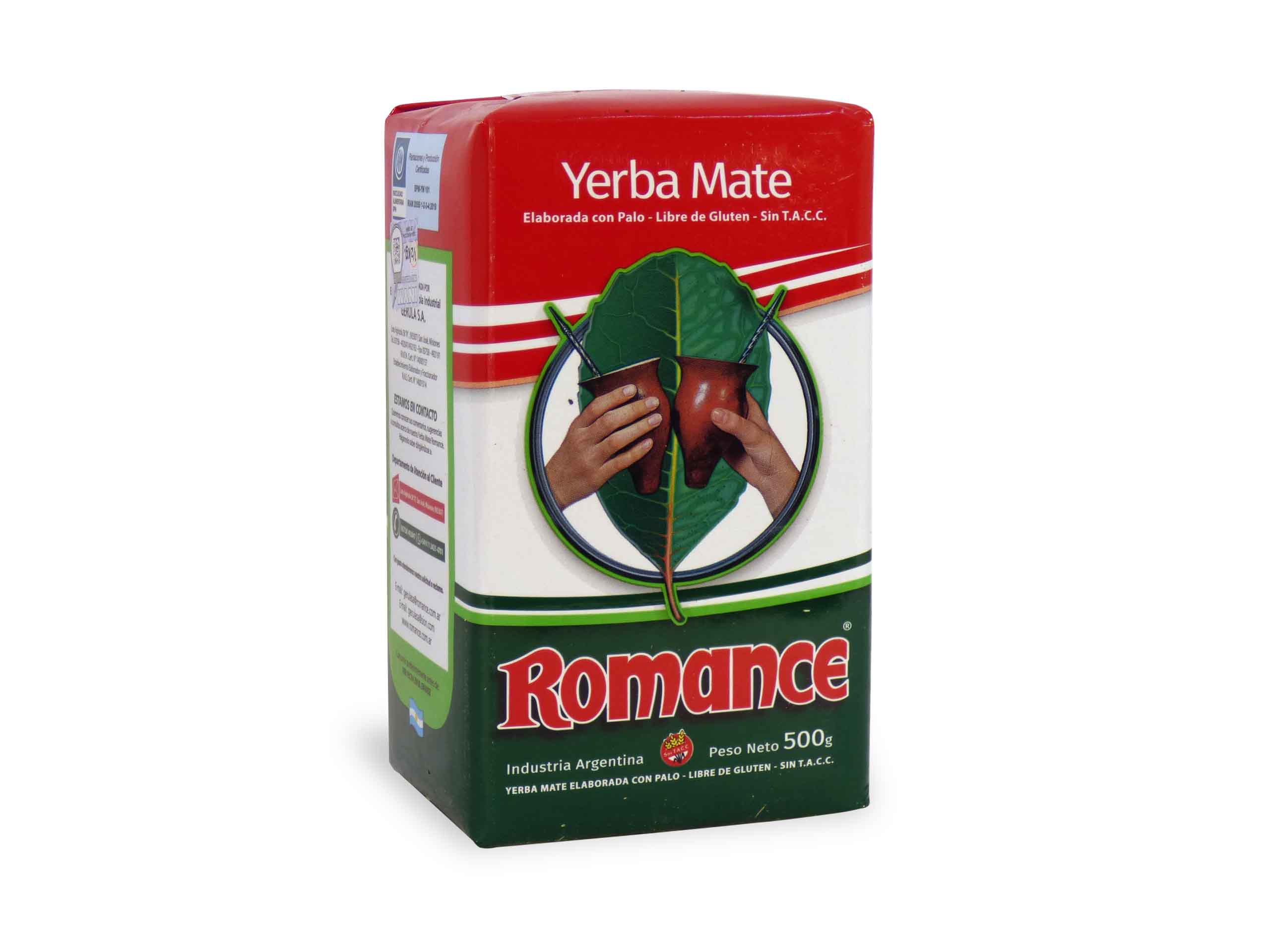 YERBA MATE ROMANCE TRADICIONAL 500gr.