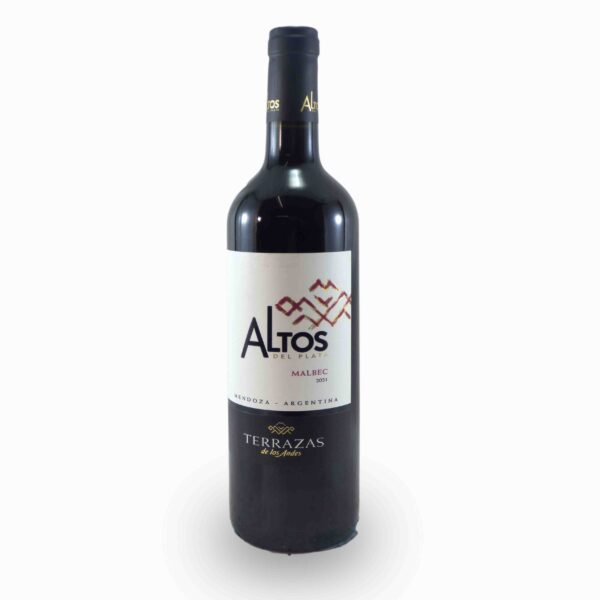 VINO TERRAZAS ALTOS MALBEC 750ml.