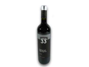VINO LATITUD 33 CAB.SAUVIGNON 750ml.
