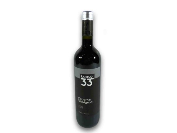 VINO LATITUD 33 CAB.SAUVIGNON 750ml.