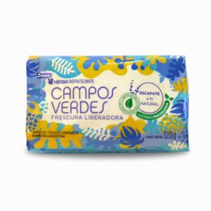 7790990000984 JABON CAMPOS VERDES FRESC.L.HIERBA 120gr.