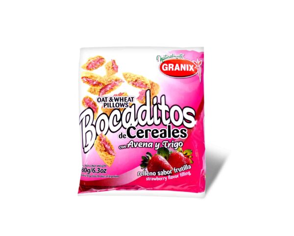 BOCADITOS GRANIX CEREALES FRUTI.180gr.