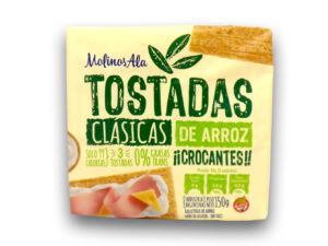 TOSTADAS ARROZ MOLINOS ALA CLAS.150gr.