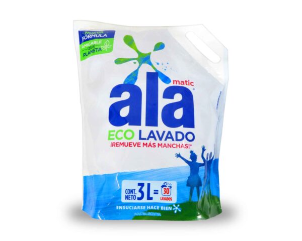 ALA LIQ.ECOLAV.MATIC D/P 3lt.