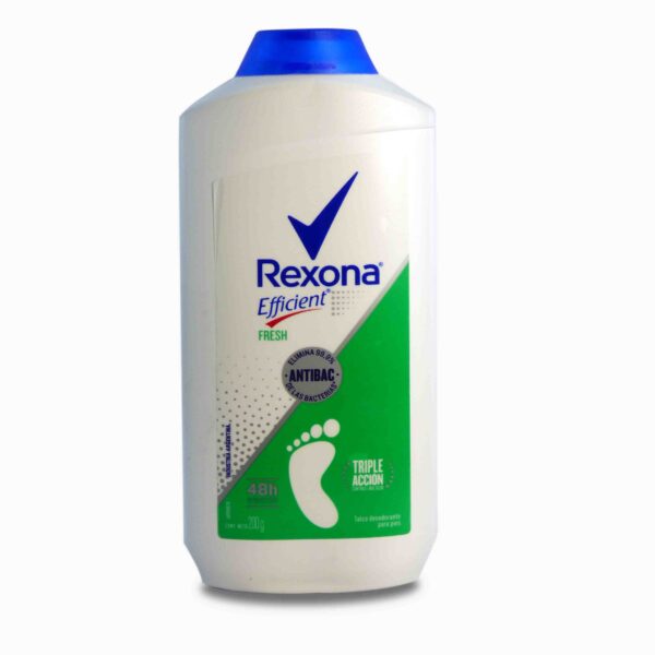 TALCO REXONA EFFICIENT FRESH ANTIB.200gr.