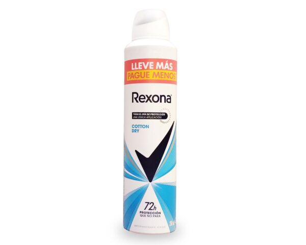 ANTITRANSP.REXONA COTTON DRY 250ml.