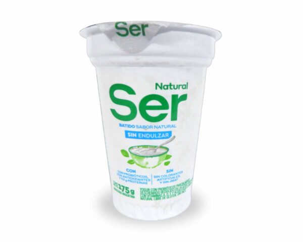 YOGUR SER NATURAL S/A C/VIT B3 175gr.