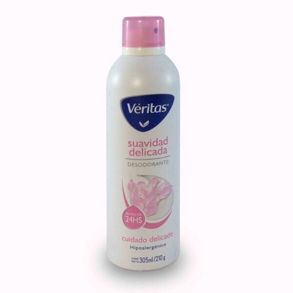 DESOD.VERITAS SUAVIDAD DELICADA 305 ml.