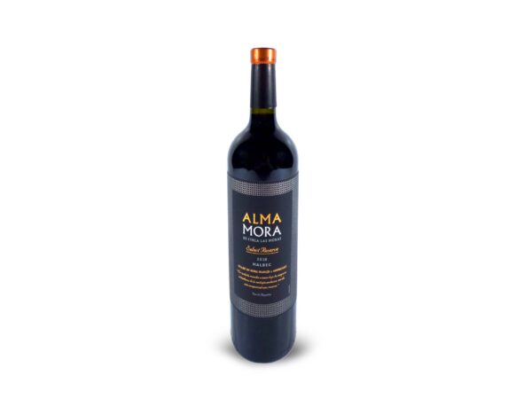 VINO ALMA MORA SELECT RVA MALBEC 750ml.