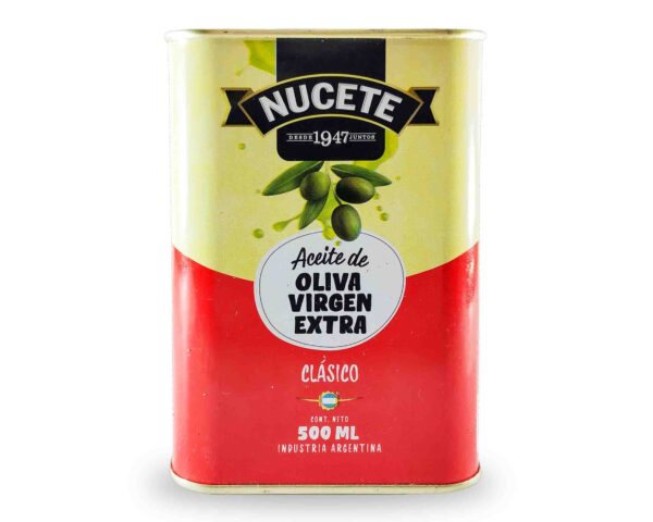 ACEITE OLIVA NUCETE VIRGEN LATA 500ml.