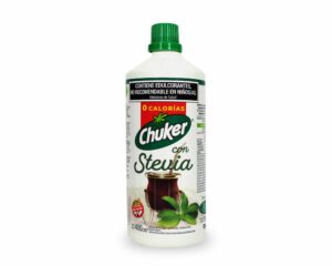 7792129004566 ENDULZANTE LIQ.CHUKER CON STEVIA 400cc.