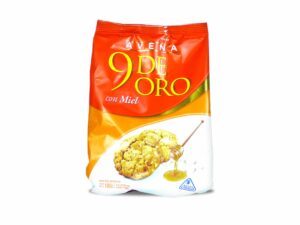 GALLETITAS 9 DE ORO AVENA C/MIEL 120gr.