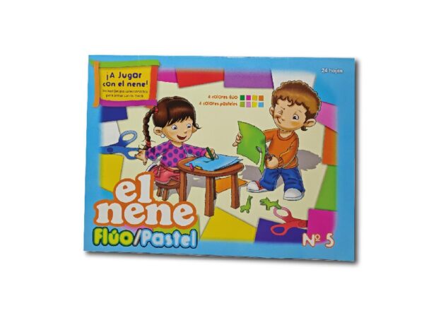 BLOCK EL NENE FLUO/PASTEL N5 24h.