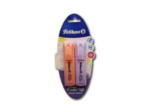 7792700006156 RESALTADOR PELIKAN FLASH PASTEL 2u.