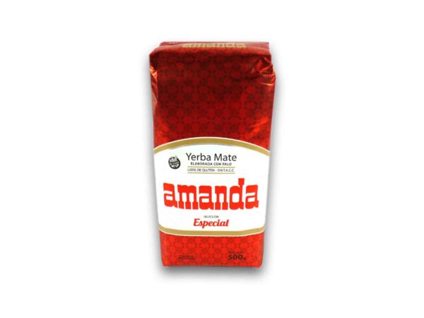 YERBA MATE AMANDA SEL.ESPECIAL 500gr.