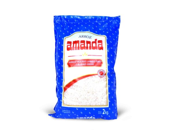 ARROZ AMANDA LARGO FINO 5/0 2kg.